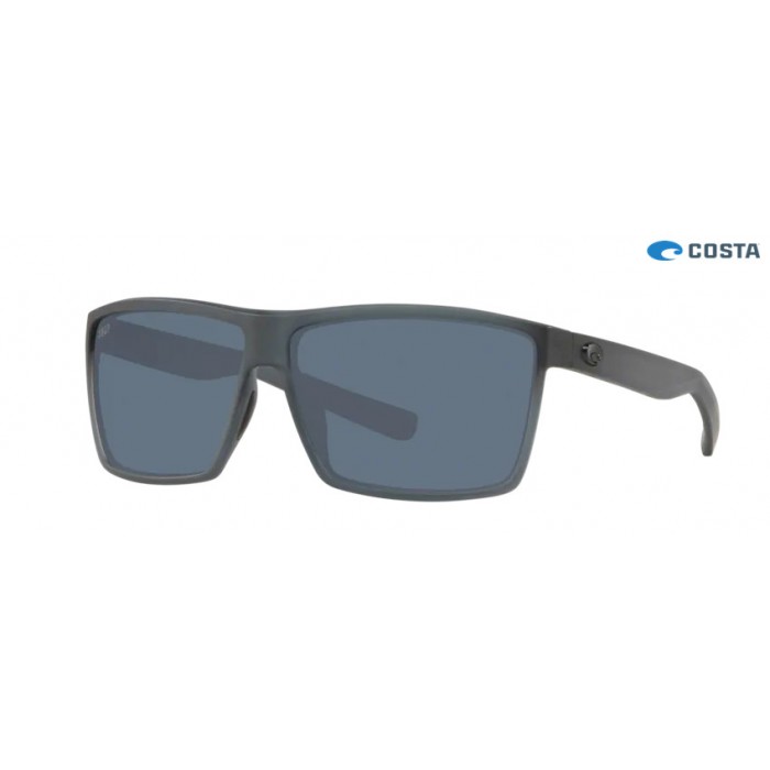 Costa Rincon Matte Smoke Crystal frame Gray lens Sunglasses
