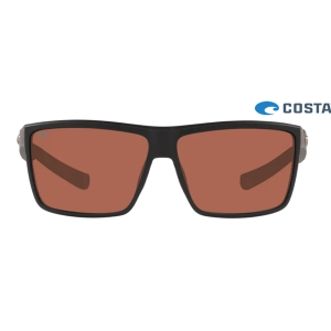 Costa Rinconcito Matte Black frame Copper lens Sunglasses