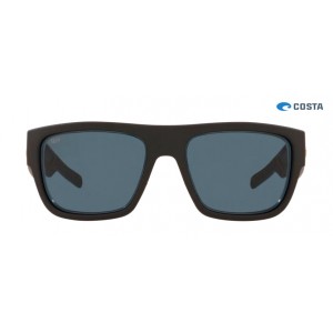 Costa Sampan Matte Black Ultra frame Grey lens Sunglasses