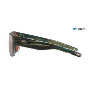 Costa Sampan Matte Reef frame Copper Silver lens Sunglasses