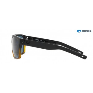 Costa Slack Tide Black/Shiny Tort frame Grey lens Sunglasses