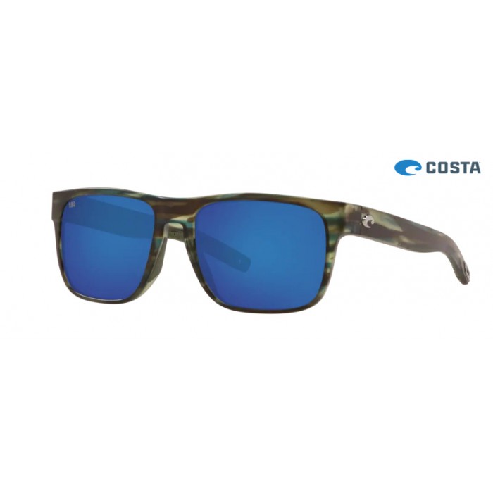 Costa Spearo Matte Reef frame Blue lens Sunglasses