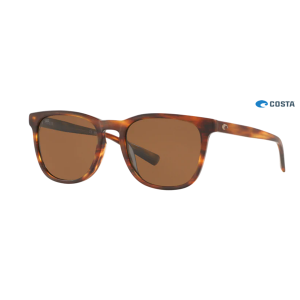 Costa Sullivan Matte Tortoise frame Copper lens Sunglasses