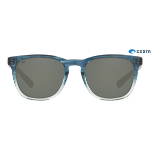 Costa Sullivan Shiny Deep Teal Fade frame Gray lens Sunglasses