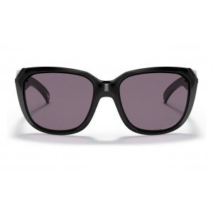 Oakley Rev Up Polished Black Frame Prizm Grey Lens Sunglasses