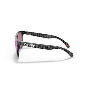 Oakley Frogskins Low Bridge Fit Origins Collection Carbon Fiber Frame Prizm Road Lens Sunglasses