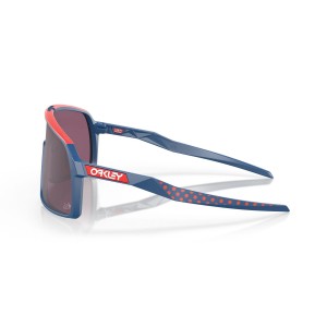 Oakley 2021 Tour De France Sutro Matte Poseidon Frame Prizm Road Black Lens Sunglasses