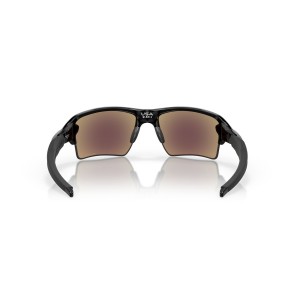 Oakley Flak 2.0 Xl Polished Black Frame Light Prizm Sapphire Polarized Lens Sunglasses