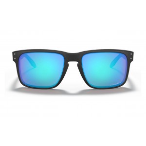 Oakley Holbrook Matte Black Frame Prizm Sapphire Polarized Lens Sunglasses