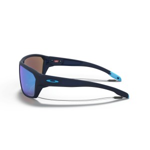 Oakley Split Shot Matte Translucent Blue Frame Prizm Sapphire Polarized Lens Sunglasses