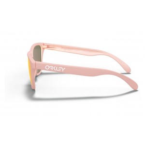 Oakley Frogskins Xs Youth Fit Matte Pink Frame Prizm Ruby Lens Sunglasses