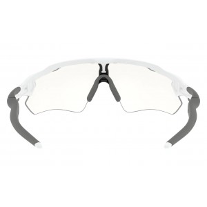 Oakley Radar Ev Path Polished White Frame Clear Lens Sunglasses