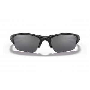 Oakley Flak Jacket Xlj Jet Black Frame Black Iridium Lens Sunglasses