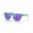 Oakley Frogskins Xs Youth Fit Shift Collection Transparent Celeste Frame Prizm Violet Lens Sunglasses