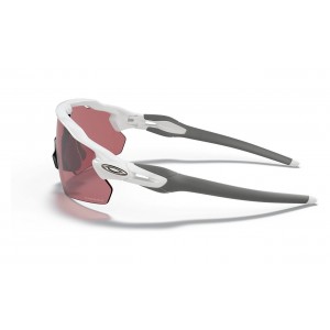 Oakley Radar Ev Pitch Polished White Frame Prizm Dark Golf Lens Sunglasses