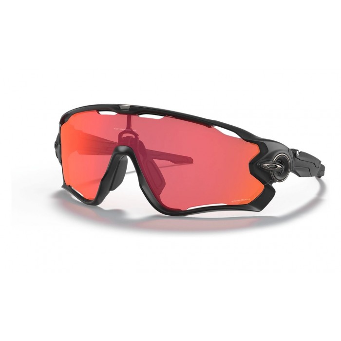 Oakley Jawbreaker Matte Black Frame Prizm Trail Torch Lens Sunglasses