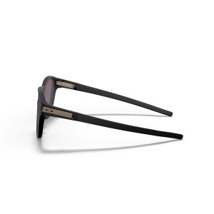 Oakley Latch Low Bridge Fit Matte Black Frame Prizm Grey Lens Sunglasses