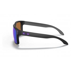 Oakley Holbrook Matte Black Frame Prizm Violet Lens Sunglasses