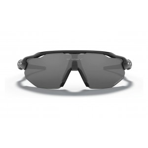 Oakley Radar Ev Advancer Polished Black Frame Prizm Black Polarized Lens Sunglasses