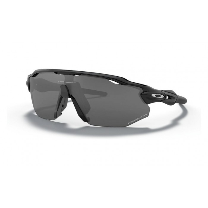 Oakley Radar Ev Advancer Polished Black Frame Prizm Black Polarized Lens Sunglasses