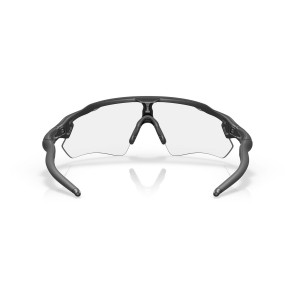 Oakley Radar Ev Path Steel Frame Clear To Black Iridium Photochromic Lens Sunglasses