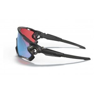Oakley Jawbreaker Prizm Snow Collection Matte Black Frame Prizm Snow Sapphire Lens Sunglasses