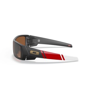 Oakley San Francisco 49Ers Gascan Black Frame Prizm Tungsten Lens Sunglasses