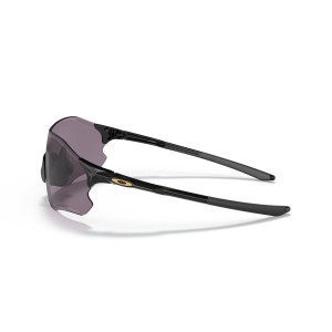 Oakley Evzero Path Low Bridge Fit Polished Black Frame Prizm Grey Lens Sunglasses