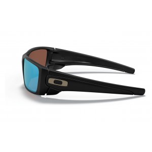 Oakley Fuel Cell Matte Black Frame Prizm Deep Water Polarized Lens Sunglasses