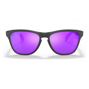 Oakley Frogskins Xs Youth Fit Matte Black Frame Prizm Prizm Violet Lens Sunglasses