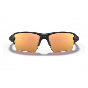 Oakley Flak 2.0 Xl Matte Black Frame Prizm Rose Gold Polarized Lens Sunglasses