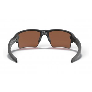 Oakley Flak 2.0 Xl Matte Black Frame Prizm Rose Gold Polarized Lens Sunglasses
