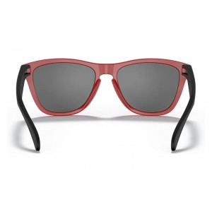 Oakley Frogskins Origins Collection Matte Redline Frame Prizm Black Lens Sunglasses