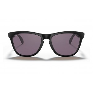 Oakley Frogskins Mix Matte Black Frame Prizm Grey Lens Sunglasses