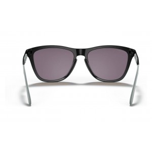 Oakley Frogskins Mix Matte Black Frame Prizm Grey Lens Sunglasses