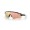 Oakley Radar Ev Path Heritage Colors Collection Carbon Frame Prizm Rose Gold Lens Sunglasses