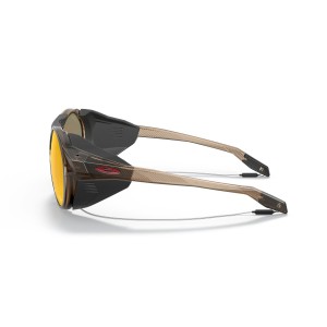 Oakley Limited Edition German Motogp Clifden Matte Brown Smoke Frame Prizm Ruby Lens Sunglasses