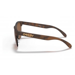 Oakley Frogskins Lite Matte Tortoise Frame Prizm Tungsten Lens Sunglasses