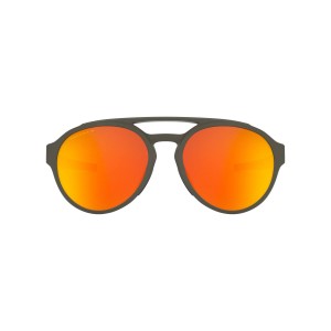 Oakley Forager Green Frame Prizm Ruby Polarized Lens Sunglasses