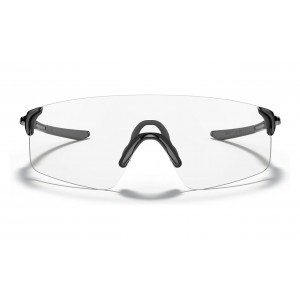 Oakley Evzero Blades Polished Black Frame Clear Lens Sunglasses