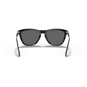 Oakley Frogskins Mix Low Bridge Fit Polished Black Frame Prizm Black Lens Sunglasses