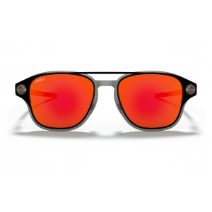 Oakley Coldfuse Maverick Vinales Collection Matte Black Frame Prizm Ruby Lens Sunglasses