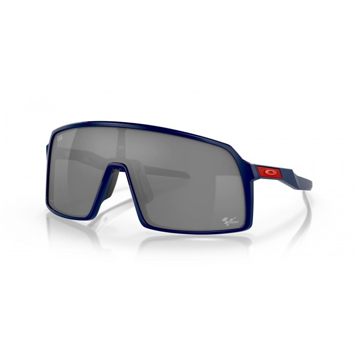 Oakley Limited Edition American Motogp Sutro Navy Frame Prizm Black Lens Sunglasses