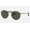 Ray Ban Round Craft RB3475 Classic G-15 + Black Frame Green Classic B-15 Lens Sunglasses