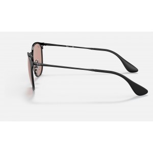 Ray Ban Erika Metal Evolve RB3539 Photochromic + Black Frame Brown Photochromic Lens Sunglasses