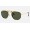Ray Ban Round Marshal Ii RB3648 Classic G-15 + Gold Frame Green Classic G-15 Lens Sunglasses