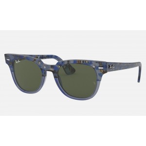 Ray Ban Meteor Classic RB2168 Green Classic G-15 Blue Gradient Havana Sunglasses