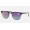 Ray Ban Clubmaster Color Mix Low Bridge Fit RB3016 Gradient Mirror + Blue Frame Blue/Pink Gradient Mirror Lens Sunglasses