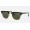 Ray Ban Clubmaster Classic Low Bridge Fit RB3016 Classic G-15 + Black Frame Green Classic G-15 Lens Sunglasses