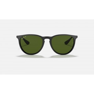 Ray Ban Erika Classic RB4171 Polarized Classic G-15 + Black Frame Green Classic G-15 Lens Sunglasses